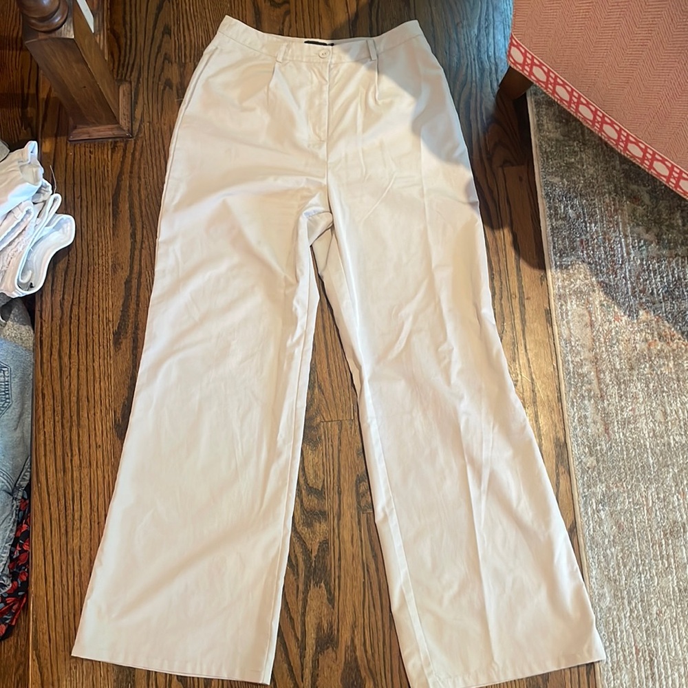 Pretty Little Thing Khaki Trousers. Size 8